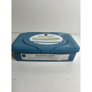 Medline ReadyFlush Flushable Wipes (60 Wipes per Tub), Scented, Biodegradable Fl